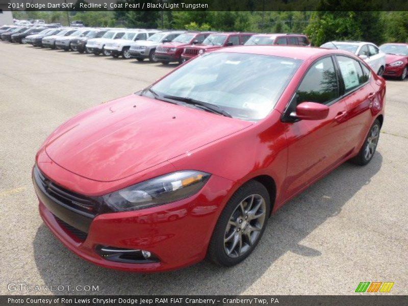 Redline 2 Coat Pearl / Black/Light Tungsten 2014 Dodge Dart SXT