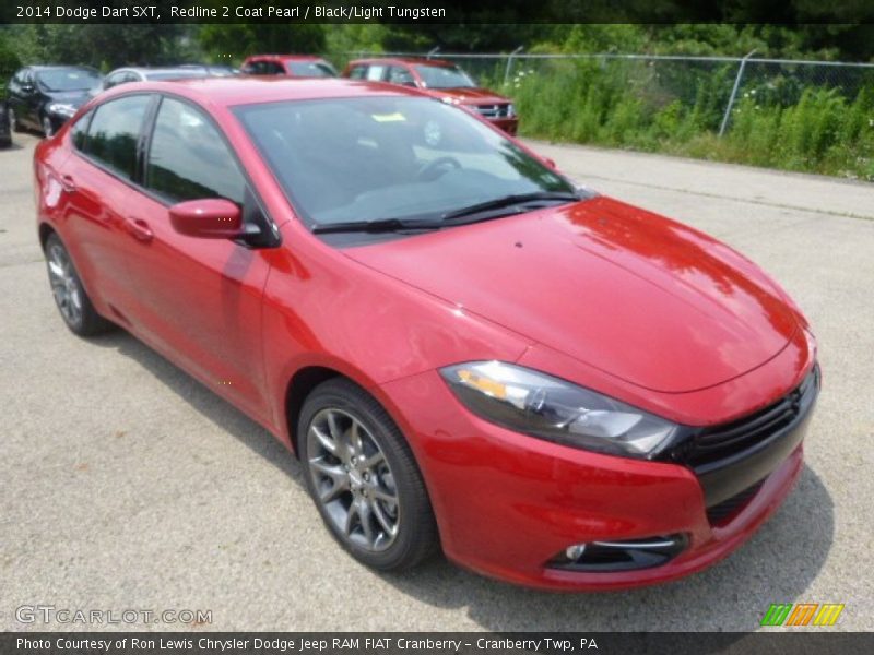 Redline 2 Coat Pearl / Black/Light Tungsten 2014 Dodge Dart SXT
