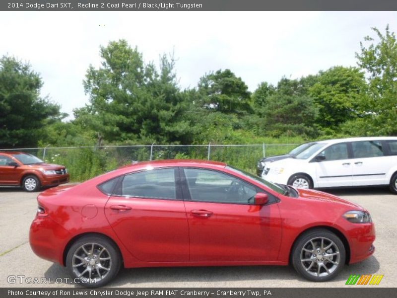 Redline 2 Coat Pearl / Black/Light Tungsten 2014 Dodge Dart SXT