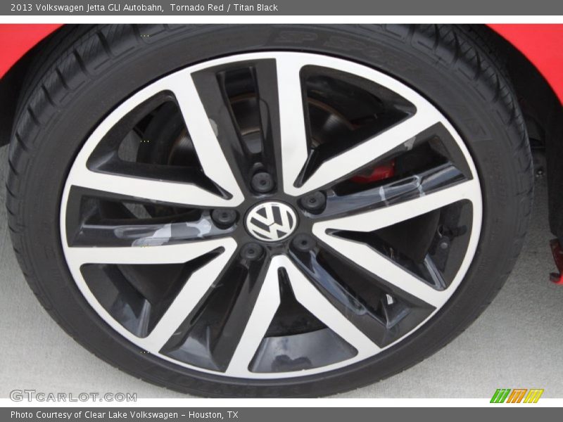 Tornado Red / Titan Black 2013 Volkswagen Jetta GLI Autobahn