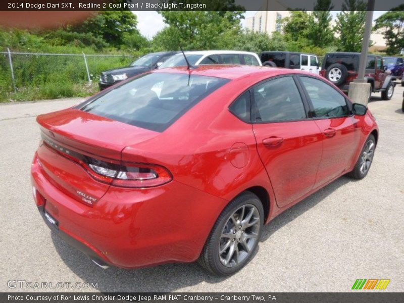 Redline 2 Coat Pearl / Black/Light Tungsten 2014 Dodge Dart SXT