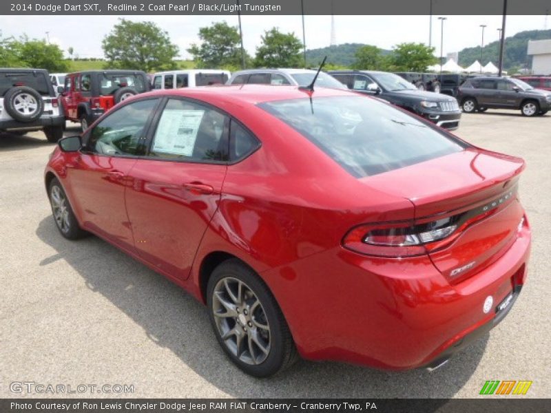 Redline 2 Coat Pearl / Black/Light Tungsten 2014 Dodge Dart SXT