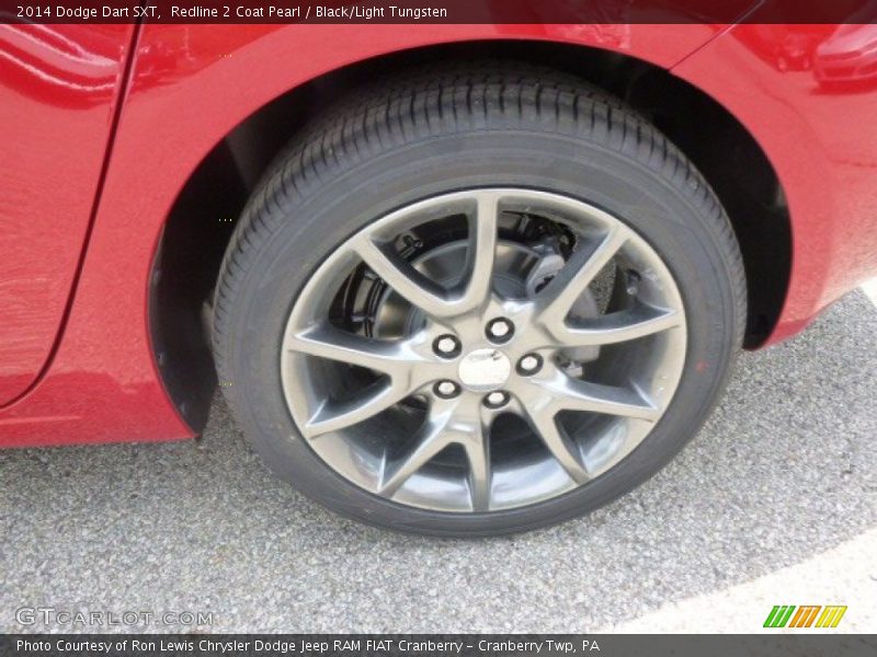 Redline 2 Coat Pearl / Black/Light Tungsten 2014 Dodge Dart SXT