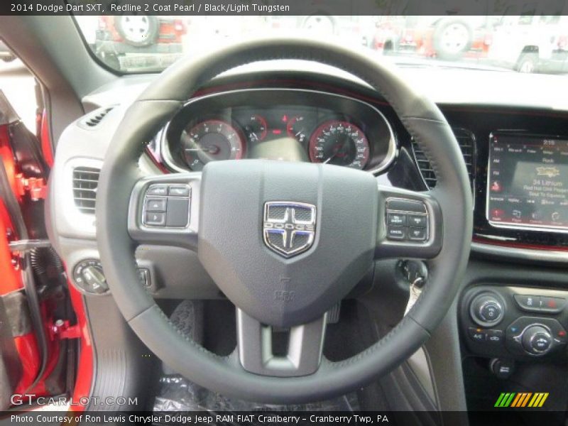 Redline 2 Coat Pearl / Black/Light Tungsten 2014 Dodge Dart SXT