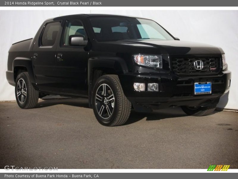 Crystal Black Pearl / Black 2014 Honda Ridgeline Sport