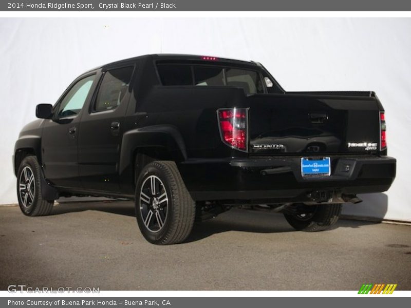 Crystal Black Pearl / Black 2014 Honda Ridgeline Sport