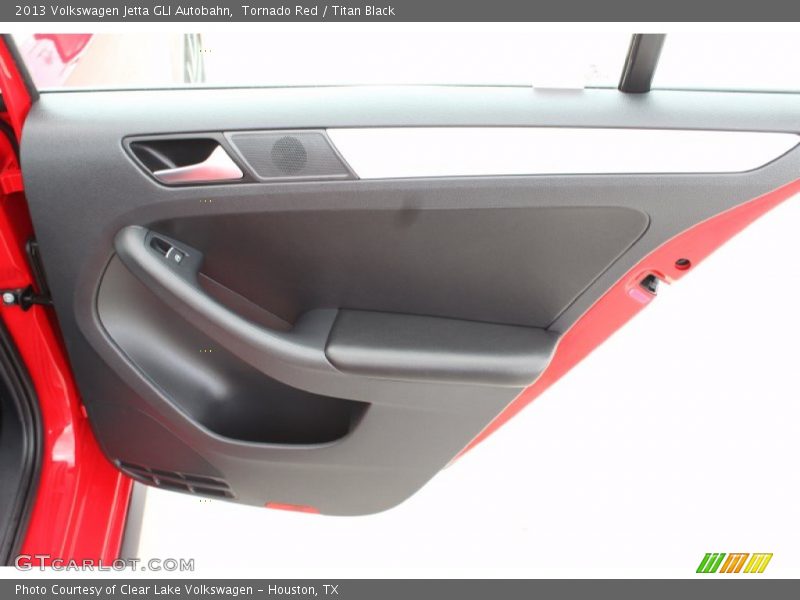 Tornado Red / Titan Black 2013 Volkswagen Jetta GLI Autobahn