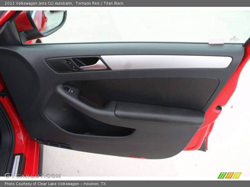 Tornado Red / Titan Black 2013 Volkswagen Jetta GLI Autobahn