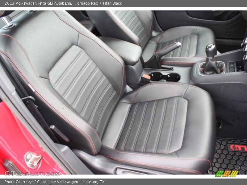 Tornado Red / Titan Black 2013 Volkswagen Jetta GLI Autobahn