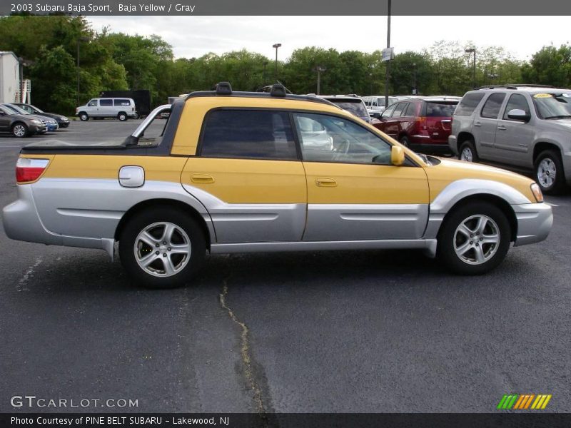 Baja Yellow / Gray 2003 Subaru Baja Sport
