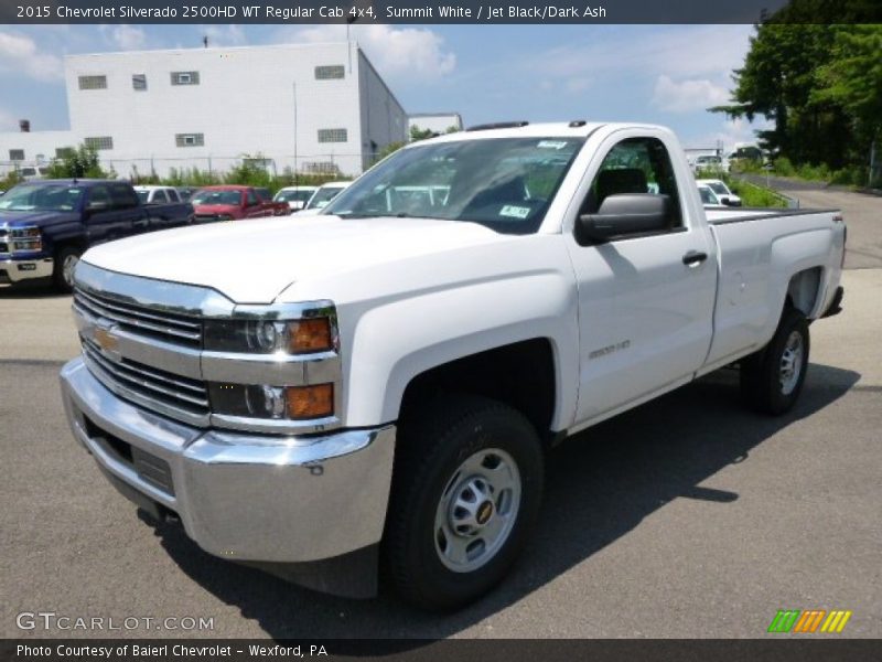 Front 3/4 View of 2015 Silverado 2500HD WT Regular Cab 4x4