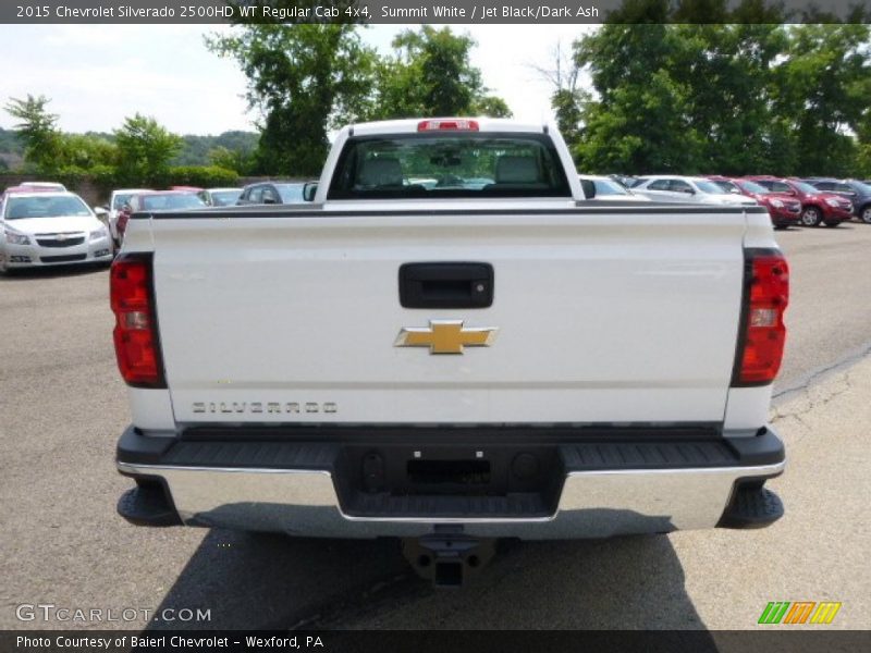 Summit White / Jet Black/Dark Ash 2015 Chevrolet Silverado 2500HD WT Regular Cab 4x4