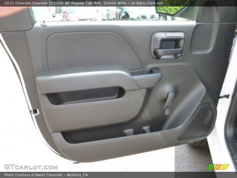 Summit White / Jet Black/Dark Ash 2015 Chevrolet Silverado 2500HD WT Regular Cab 4x4