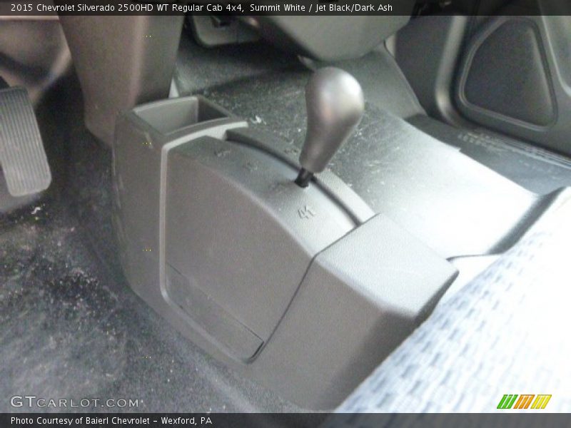 Summit White / Jet Black/Dark Ash 2015 Chevrolet Silverado 2500HD WT Regular Cab 4x4