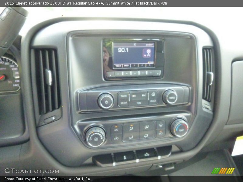 Summit White / Jet Black/Dark Ash 2015 Chevrolet Silverado 2500HD WT Regular Cab 4x4