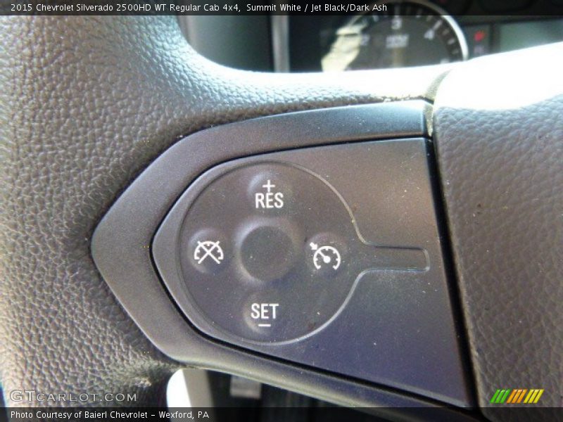 Summit White / Jet Black/Dark Ash 2015 Chevrolet Silverado 2500HD WT Regular Cab 4x4