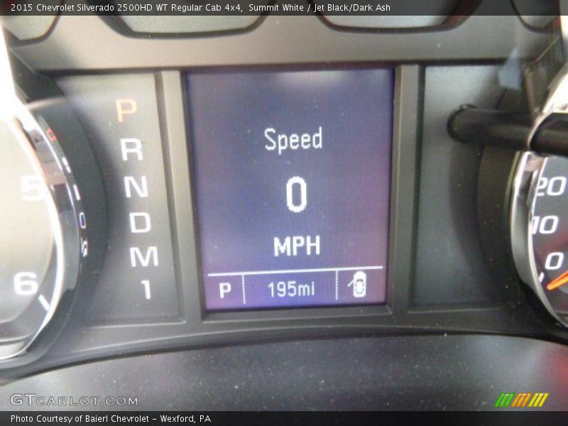 Summit White / Jet Black/Dark Ash 2015 Chevrolet Silverado 2500HD WT Regular Cab 4x4