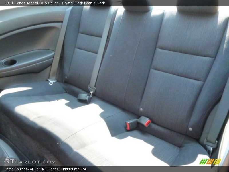 Crystal Black Pearl / Black 2011 Honda Accord LX-S Coupe