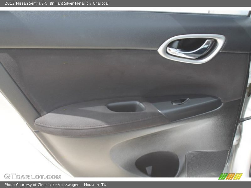 Brilliant Silver Metallic / Charcoal 2013 Nissan Sentra SR