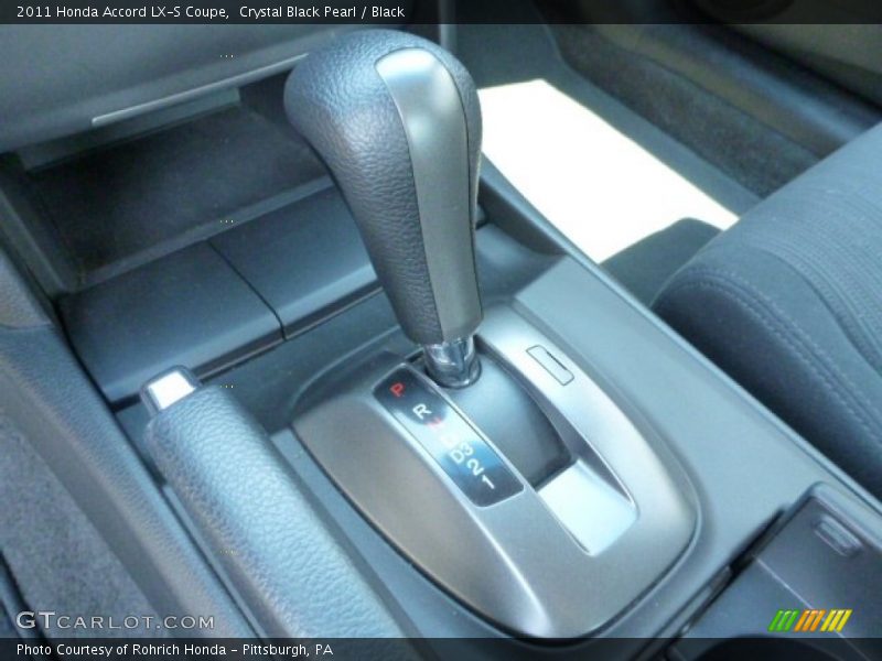 Crystal Black Pearl / Black 2011 Honda Accord LX-S Coupe