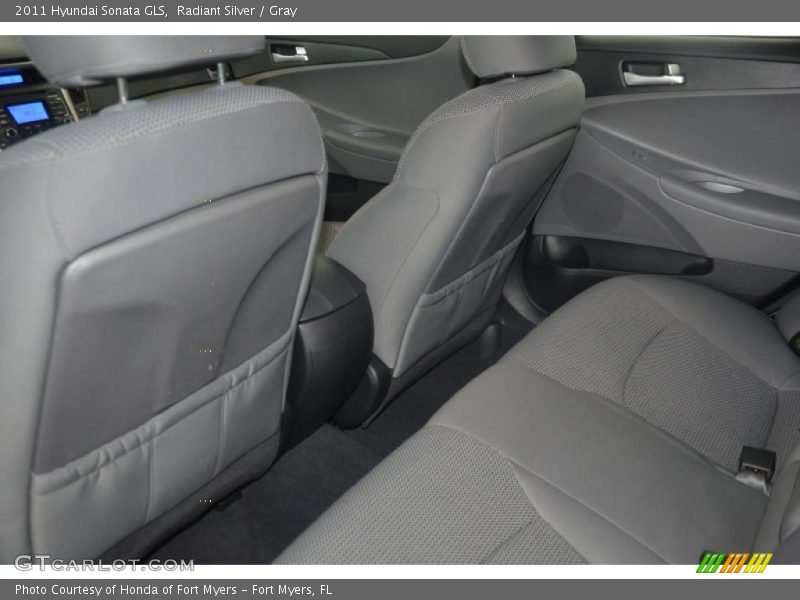 Radiant Silver / Gray 2011 Hyundai Sonata GLS