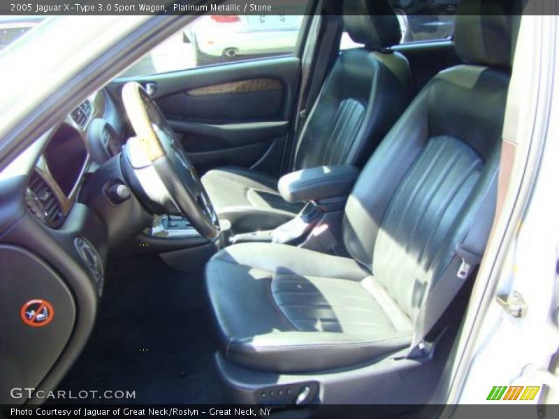 Platinum Metallic / Stone 2005 Jaguar X-Type 3.0 Sport Wagon