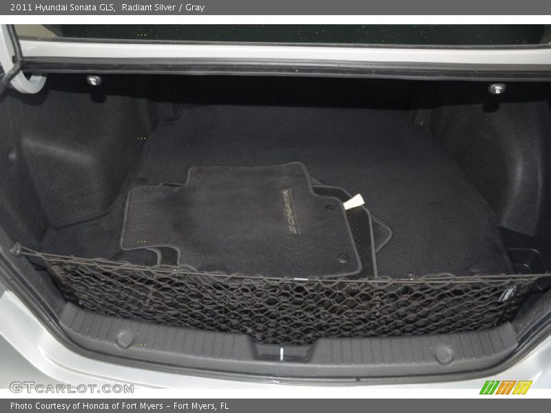 Radiant Silver / Gray 2011 Hyundai Sonata GLS