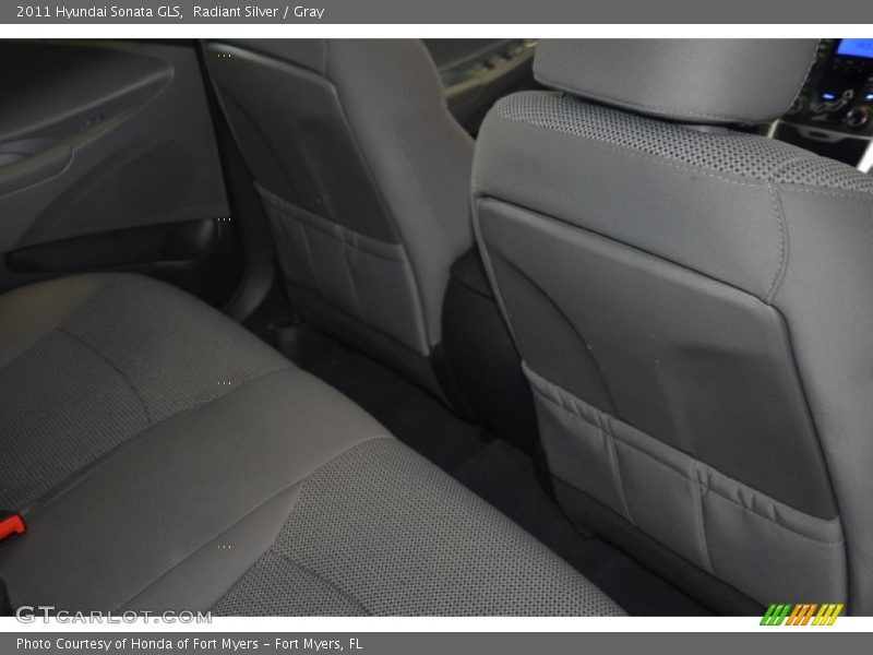 Radiant Silver / Gray 2011 Hyundai Sonata GLS