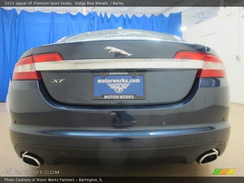 Indigo Blue Metallic / Barley 2010 Jaguar XF Premium Sport Sedan