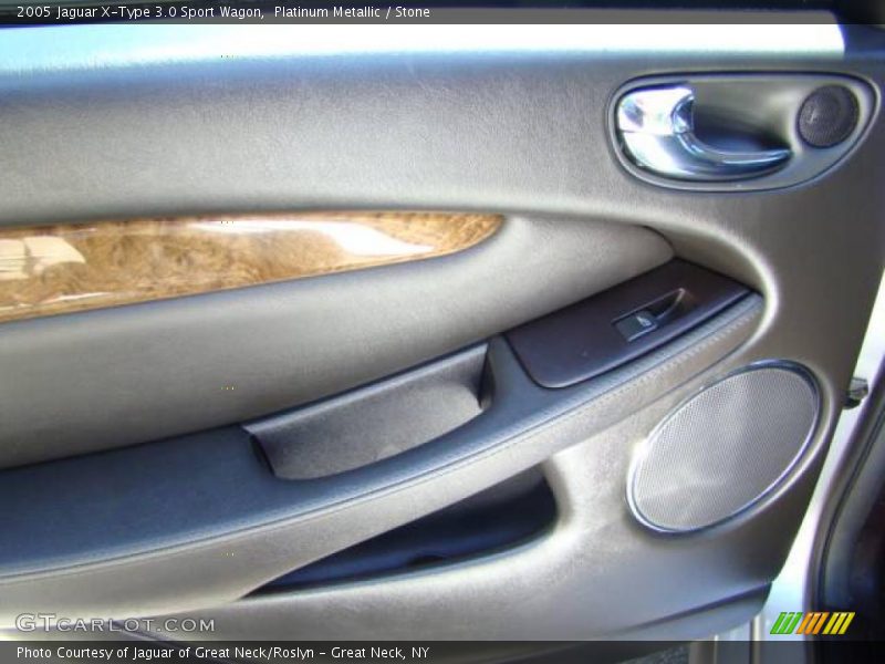 Platinum Metallic / Stone 2005 Jaguar X-Type 3.0 Sport Wagon