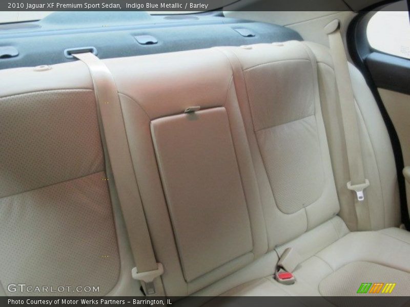 Indigo Blue Metallic / Barley 2010 Jaguar XF Premium Sport Sedan