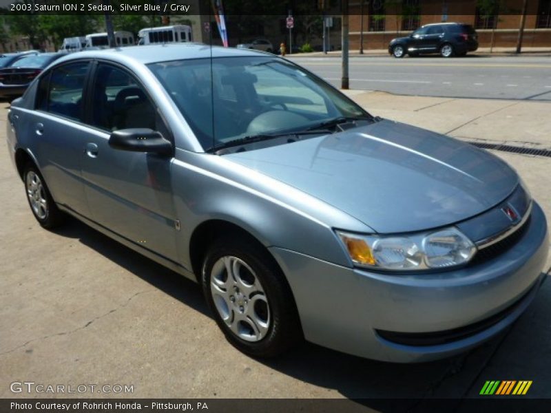 Silver Blue / Gray 2003 Saturn ION 2 Sedan