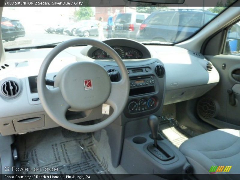 Silver Blue / Gray 2003 Saturn ION 2 Sedan