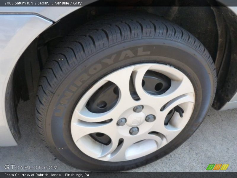 Silver Blue / Gray 2003 Saturn ION 2 Sedan