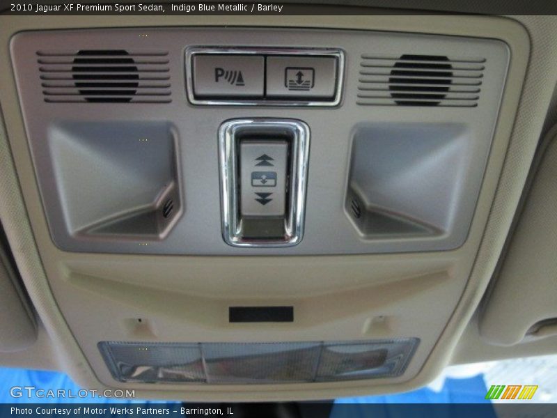 Indigo Blue Metallic / Barley 2010 Jaguar XF Premium Sport Sedan