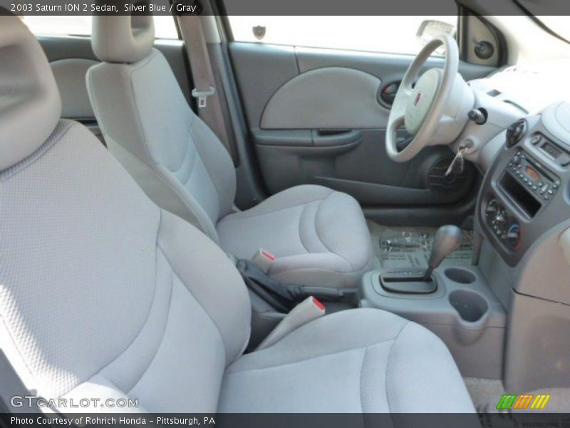 Silver Blue / Gray 2003 Saturn ION 2 Sedan