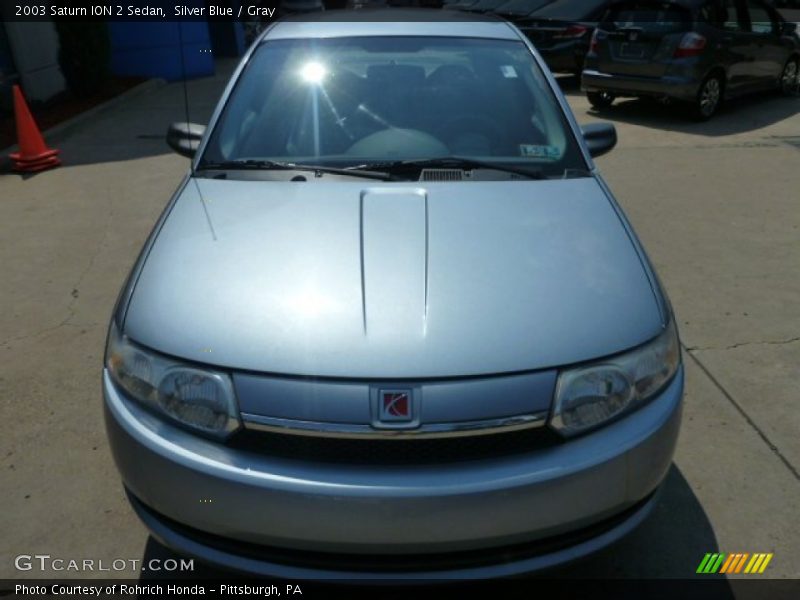 Silver Blue / Gray 2003 Saturn ION 2 Sedan