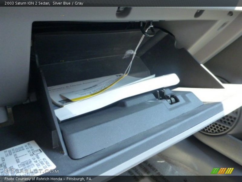 Silver Blue / Gray 2003 Saturn ION 2 Sedan