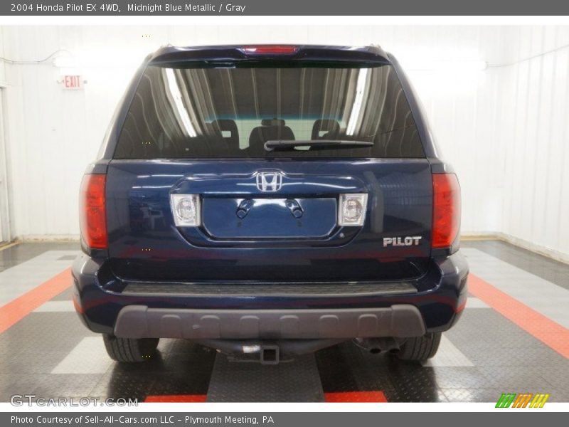 Midnight Blue Metallic / Gray 2004 Honda Pilot EX 4WD