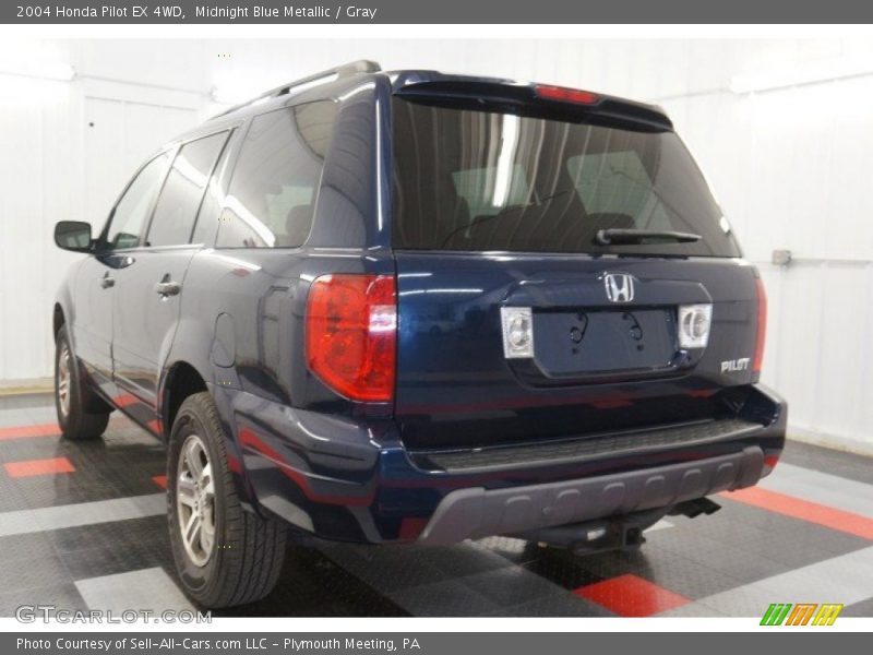 Midnight Blue Metallic / Gray 2004 Honda Pilot EX 4WD