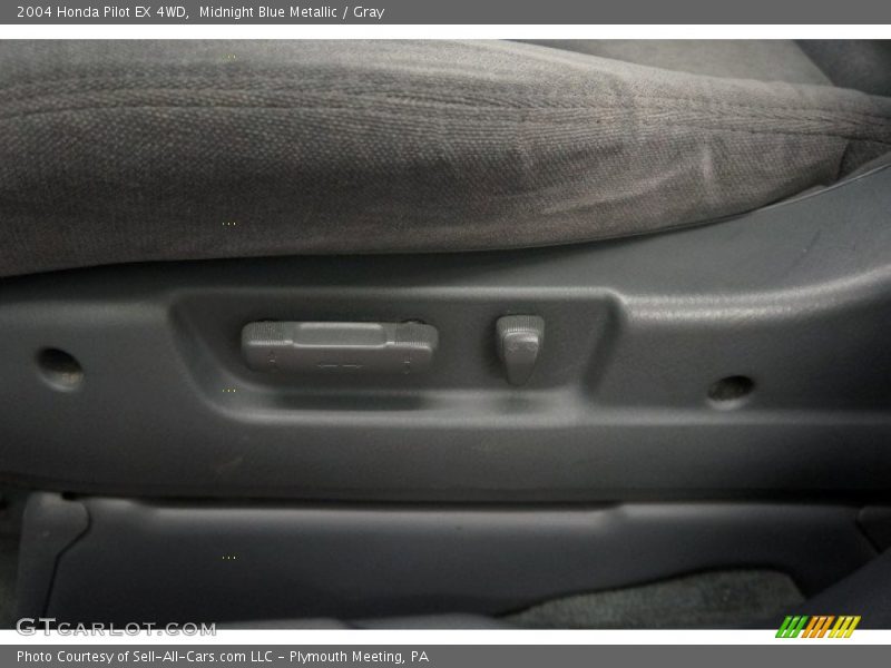 Midnight Blue Metallic / Gray 2004 Honda Pilot EX 4WD