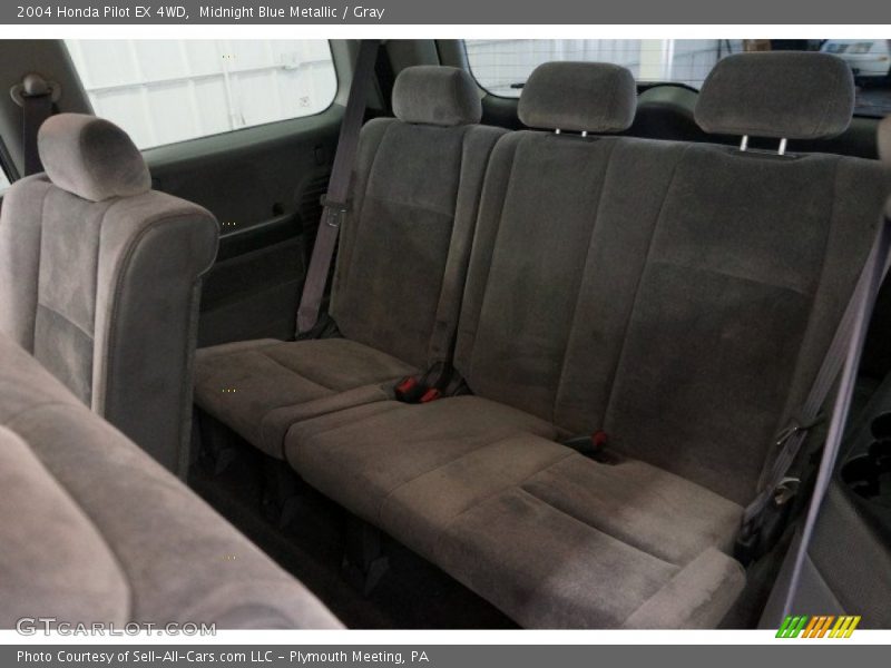 Midnight Blue Metallic / Gray 2004 Honda Pilot EX 4WD