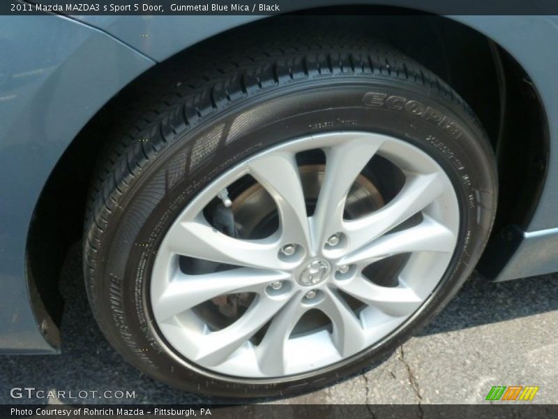 Gunmetal Blue Mica / Black 2011 Mazda MAZDA3 s Sport 5 Door