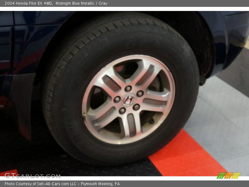 Midnight Blue Metallic / Gray 2004 Honda Pilot EX 4WD