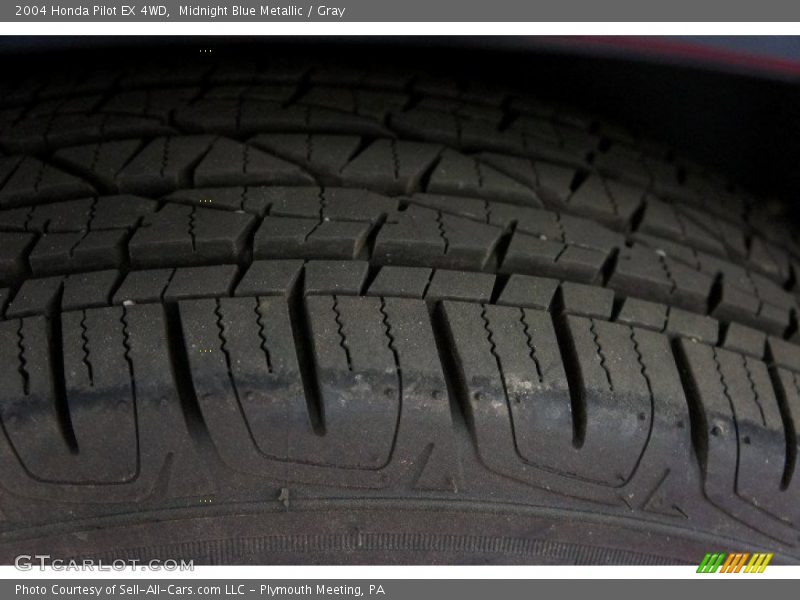 Midnight Blue Metallic / Gray 2004 Honda Pilot EX 4WD