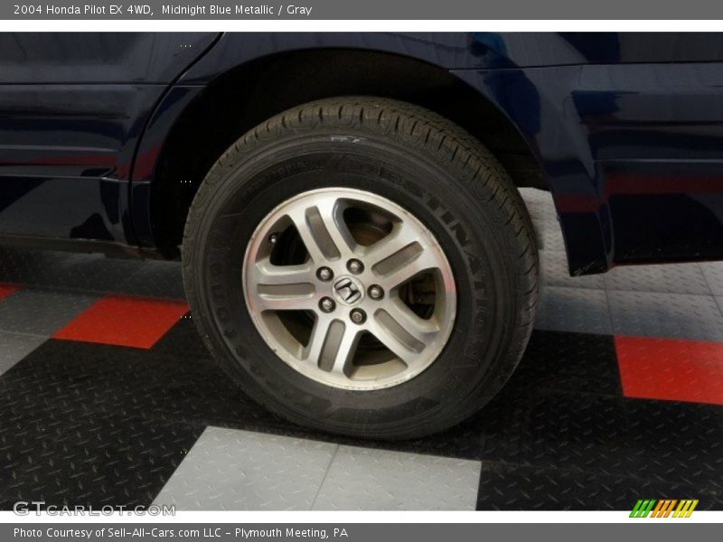 Midnight Blue Metallic / Gray 2004 Honda Pilot EX 4WD