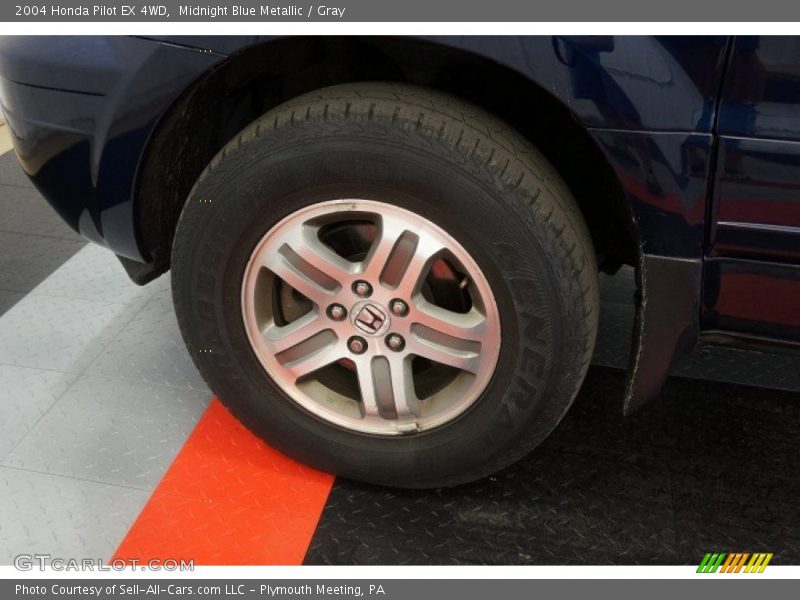 Midnight Blue Metallic / Gray 2004 Honda Pilot EX 4WD