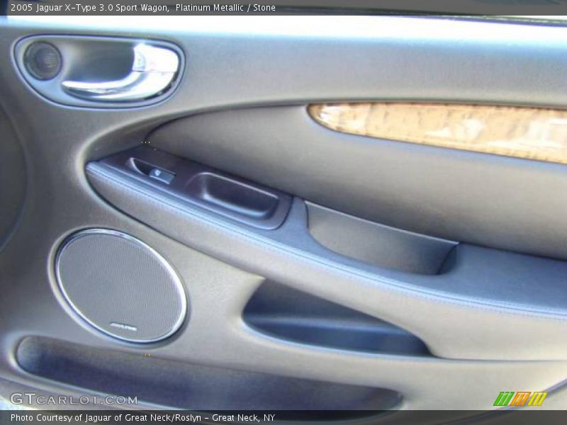 Platinum Metallic / Stone 2005 Jaguar X-Type 3.0 Sport Wagon