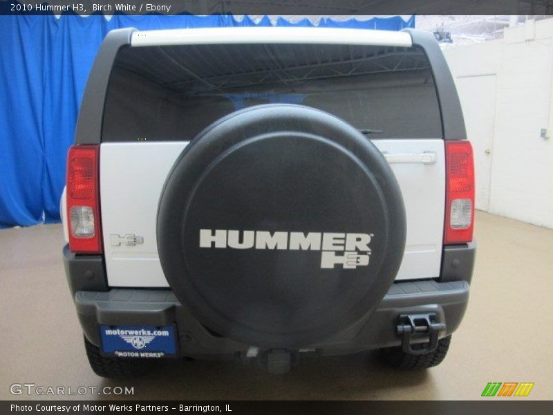Birch White / Ebony 2010 Hummer H3