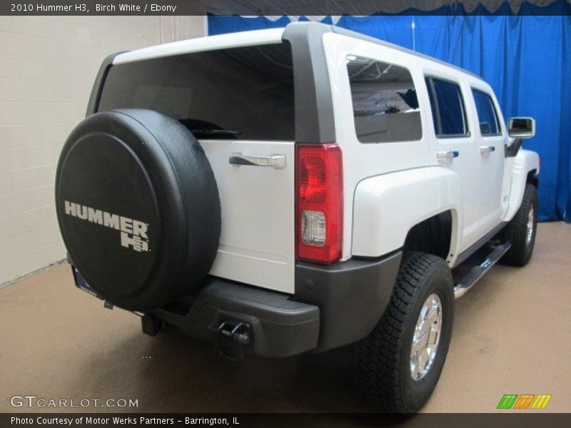 Birch White / Ebony 2010 Hummer H3